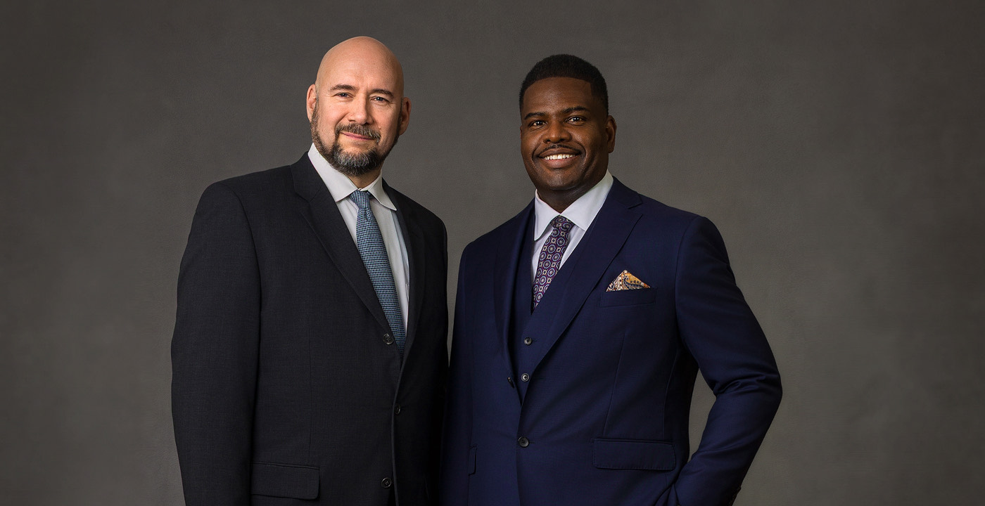 Kelvin Roquemore and Doug Skierski, founding partners of Roquemore Skierski PLLC